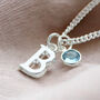 Personalised Birthstone Charm Necklace, thumbnail 4 of 9