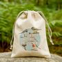 'More Birds and Less News' Bird Feeding Gift Bag With Wild Bird Seed, thumbnail 2 of 2