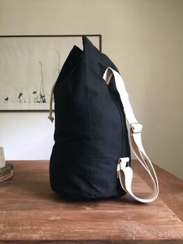 Sailor Bag, Large Gym Bag, Mens Beach Bag, Shoulder Bag, 2 of 8