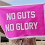 No Guts No Glory Felt Stitched Banner, thumbnail 1 of 4