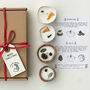 Christmas Pinch Pot Candle Aromatherapy Gift Box, thumbnail 3 of 3