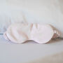 Personalised Embroidered Satin Pillowcase And Eye Mask, thumbnail 4 of 6
