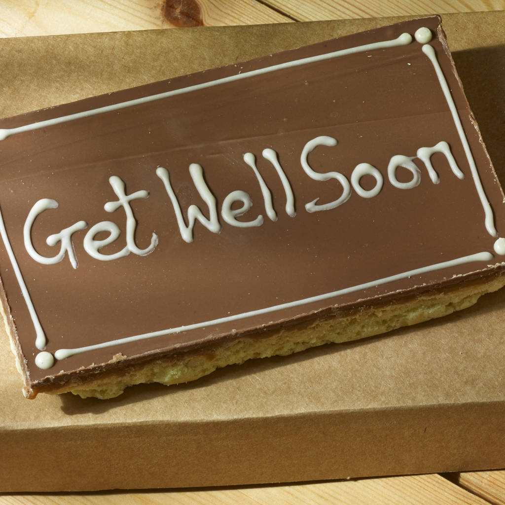 get well soon gift bag of treats by lottie shaw's