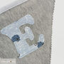 Bunting Grey And White Personalised Baby Room Decor, thumbnail 9 of 11