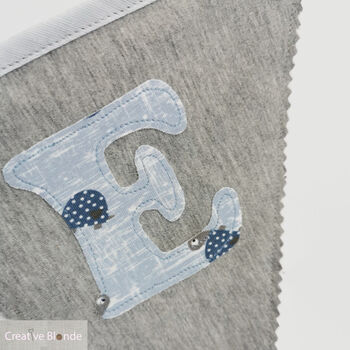 Bunting Grey And White Personalised Baby Room Decor, 9 of 11