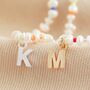 Personalised Initial Miyuki And Pearl Necklace, thumbnail 3 of 10