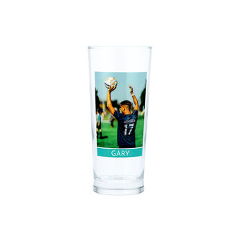 Personalised Photo Bar Printed Pint Glass, 2 of 7