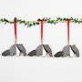 Anteater Christmas Tree Decoration, thumbnail 5 of 7