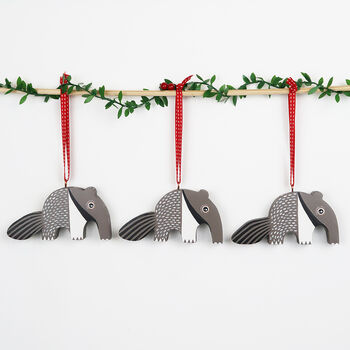 Anteater Christmas Tree Decoration, 5 of 7