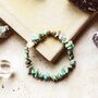 Amazonite Gemstone Chip Bracelet | Crystal Jewellery, thumbnail 1 of 7