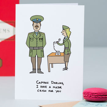 'I Have A Major Crush For You' Card, 3 of 3