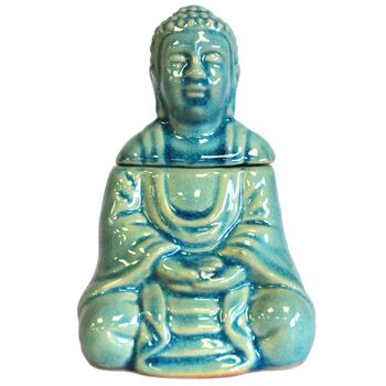 Blue Buddha Ceramic Oil Burner, 2 of 4