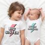 Sibling Big / Little Brother/ Sister T Shirt/ Vest Set, thumbnail 1 of 2