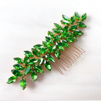 Bright Green Hair Comb, 3 of 3