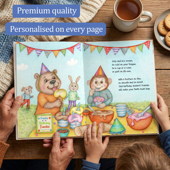 Happy Birthday Personalised Gift Book For Children Aged One To Eight, 6 of 12