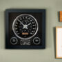 Morgan V6 Roadster Personalised Speedo Wall Clock, thumbnail 1 of 3