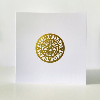 Golden Anniversary Hanging Ornament, 9 of 11