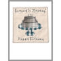 Personalised 30th Birthday Cake Card For Him, thumbnail 2 of 9