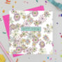 'Rainbow Bloom' Mixed Pack Of Ten Birthday Cards, thumbnail 10 of 11