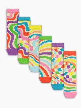 United Oddsocks Stay Groovy Ladies Gift Box Set, 2 of 3