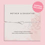 Mother And Daughter Adjustable Infinity Bracelet, thumbnail 1 of 11