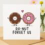 Farewell Card For Coworker – Donut Forget Us, thumbnail 1 of 2