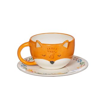 Fox Tea Cup And Saucer Set, 2 of 2
