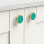 Green Cupboard Door Knobs Drawer Handles, thumbnail 9 of 12