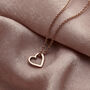 Personalised Micro Message Heart Necklace, thumbnail 2 of 10