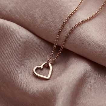 Personalised Micro Message Heart Necklace, 2 of 10