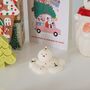 Melted Snowman Soy Candle, thumbnail 3 of 9