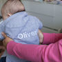 Personalised Baby Hoodie Embroidered On Reverse, thumbnail 3 of 8