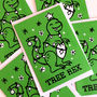 Funny Christmas Cards Packs Dinosaur Pun Five Of 10, thumbnail 1 of 2