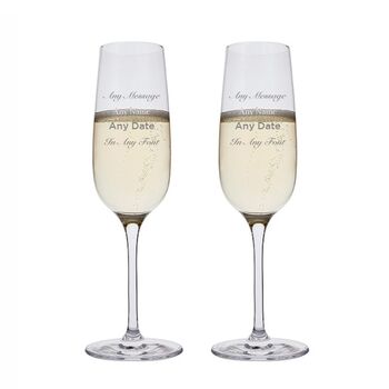 Taittinger Champagne With Engraved Double Flutes, 4 of 4