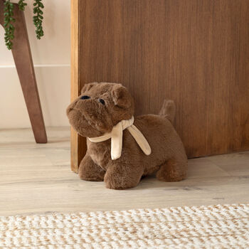 Bulldog Doorstop Brown, 2 of 12