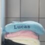 Personalised Embroidered Baby Towel With Animal Hood, thumbnail 6 of 6