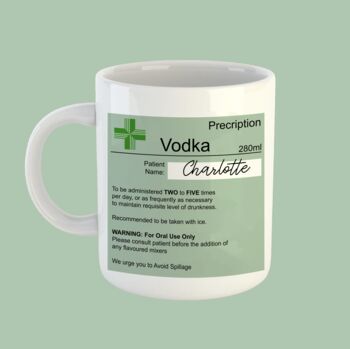 Personalised Prescription Mug, 4 of 11