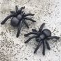 Set Of Two Solid Cast Iron Spiders In Gift Pouch, thumbnail 2 of 4