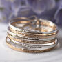 Look How Far You've Come…Brass Bangles, thumbnail 4 of 12