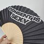 Handheld Consent Is Sexy Folding Fan, thumbnail 1 of 3