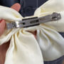 Bride To Be Personalised Satin Bow Clip, thumbnail 3 of 5