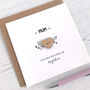 Mother's Day Heart Button Card, thumbnail 1 of 4