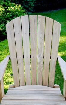 Personalised Wooden Lounger Chair, 3 of 5