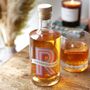 Personalised Bold Initial Banner 500ml Bottle Of Whisky, thumbnail 1 of 2