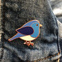 Bird Enamel Pin Badge, thumbnail 3 of 6