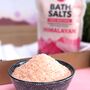 Personalised 100% Natural Himalayan Bath Salts Gift Box, thumbnail 2 of 3