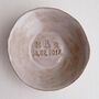 Handmade Personalised Ceramic Special Date Ring Dish, thumbnail 6 of 9