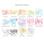 Striped Paper Party Straws, thumbnail 4 of 12