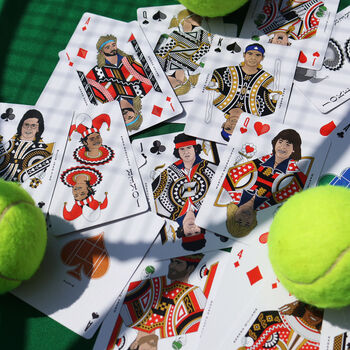 Tennis Playing Cards, 9 of 12