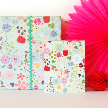 Mini Floral Greetings Card, 5 of 6
